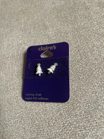 Boucle d’oreille sapin Noël