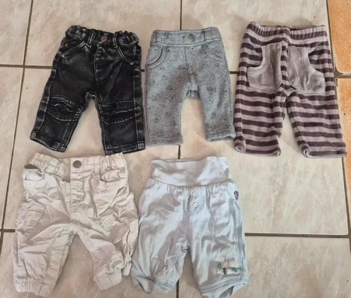 Lot n°1 vêtements bébé garçon 1 mois - photo numéro 5