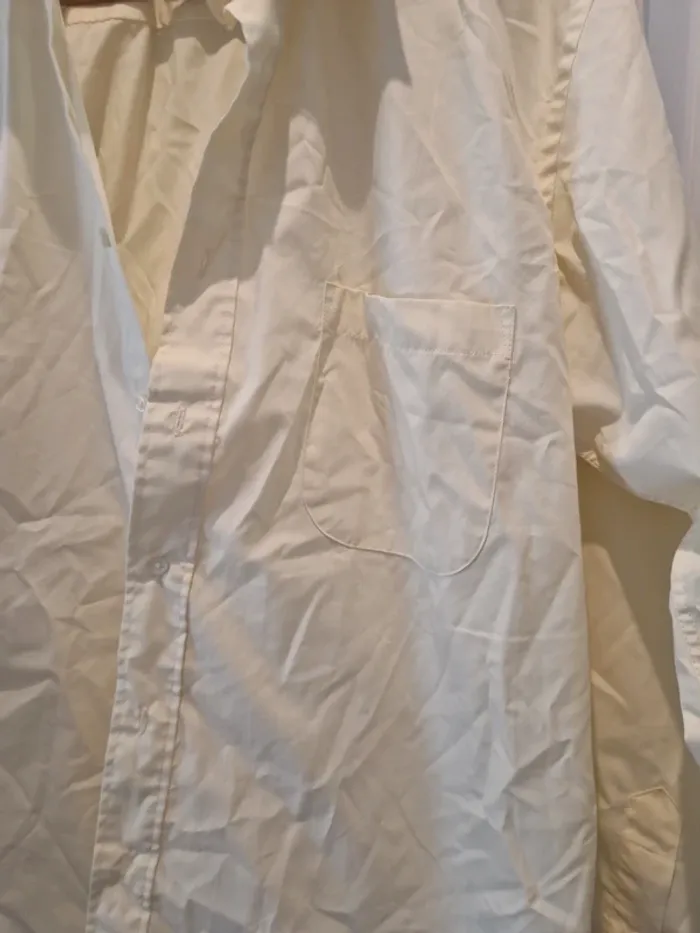 Belle chemise vintage jaune taille l yves dorsey tres bon etat - photo numéro 5
