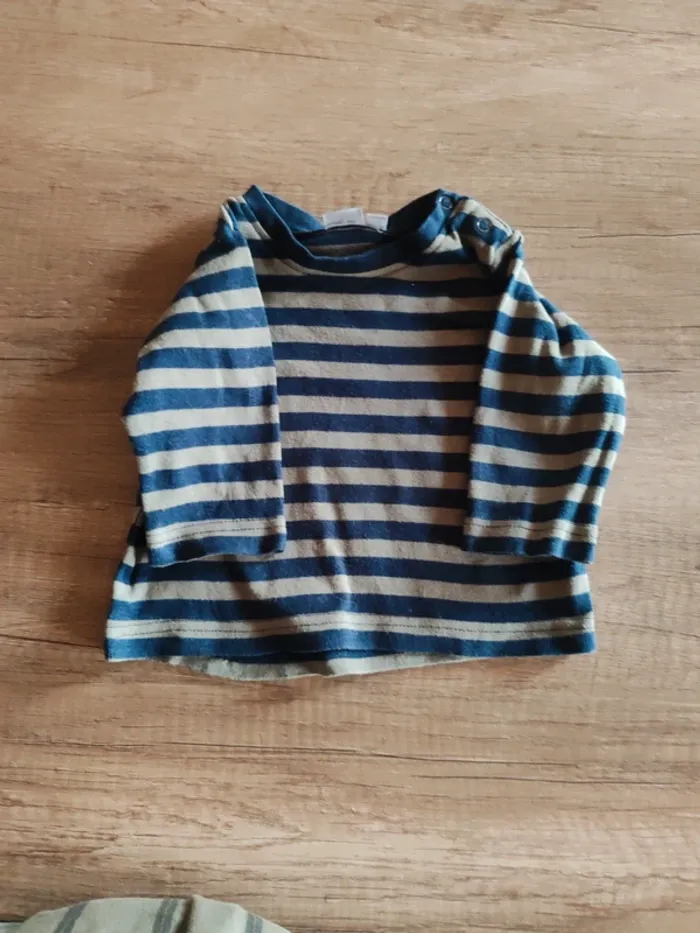 Tee shirt manches longues 67 cm - photo numéro 2