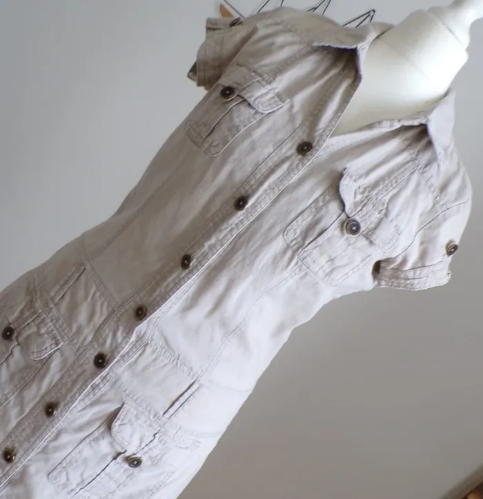 Robe style saharienne T.S - photo numéro 6