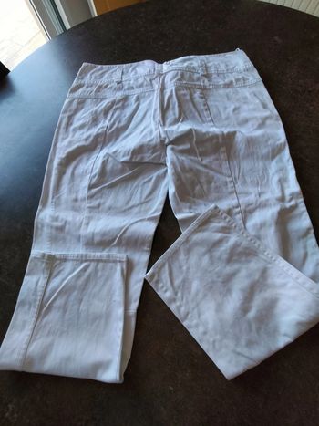 Pantacourt blanc 44 one step