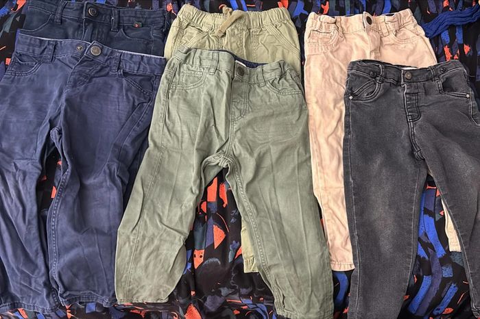 Lot de 6 pantalons Taille 2/3 ans