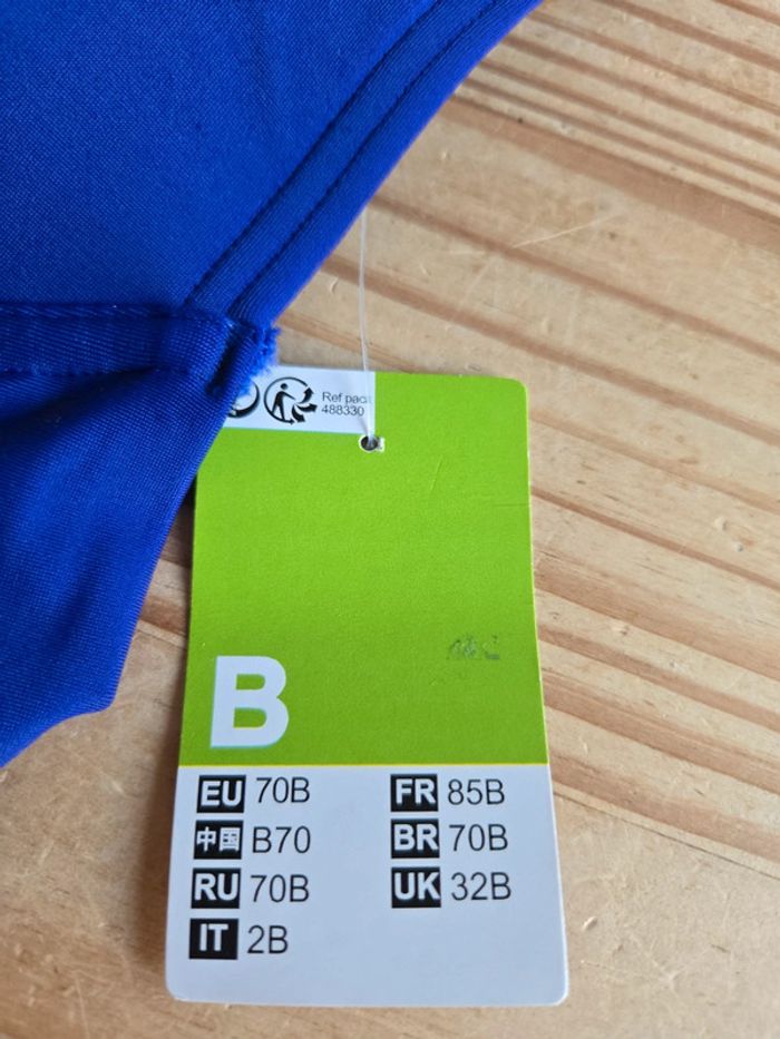 Haut de maillot de bain 85B decathlon - photo numéro 2