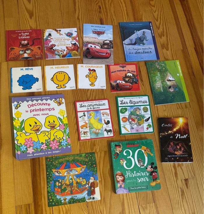 Lot de livres pour les petits