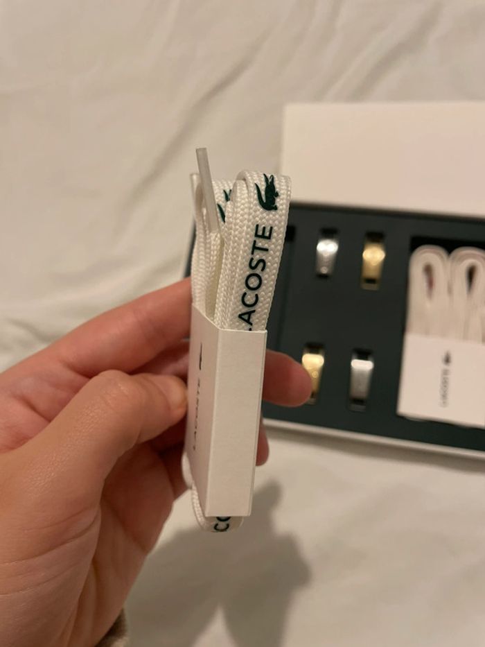 Coffret lacets Lacoste - photo numéro 6