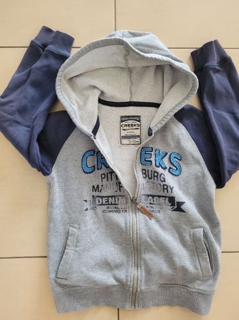 Gilet Creeks à capuche et 2 poches