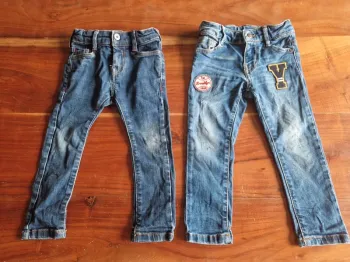 Lot de 2 jeans 24mois