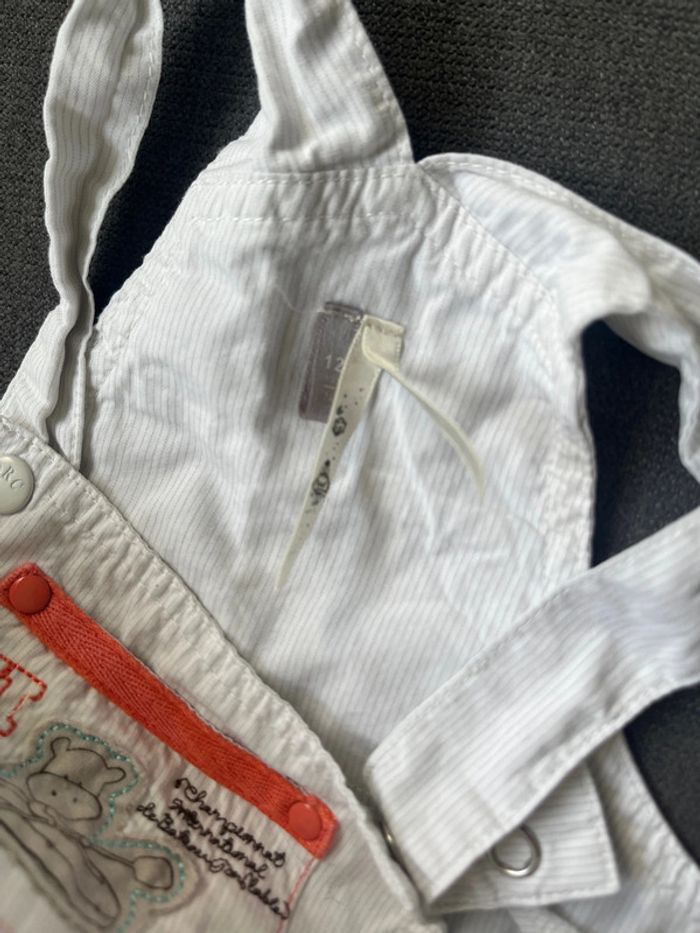 Salopette short orchestra 12 mois - photo numéro 5