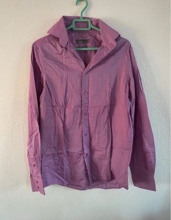 Chemise homme lilas taille S