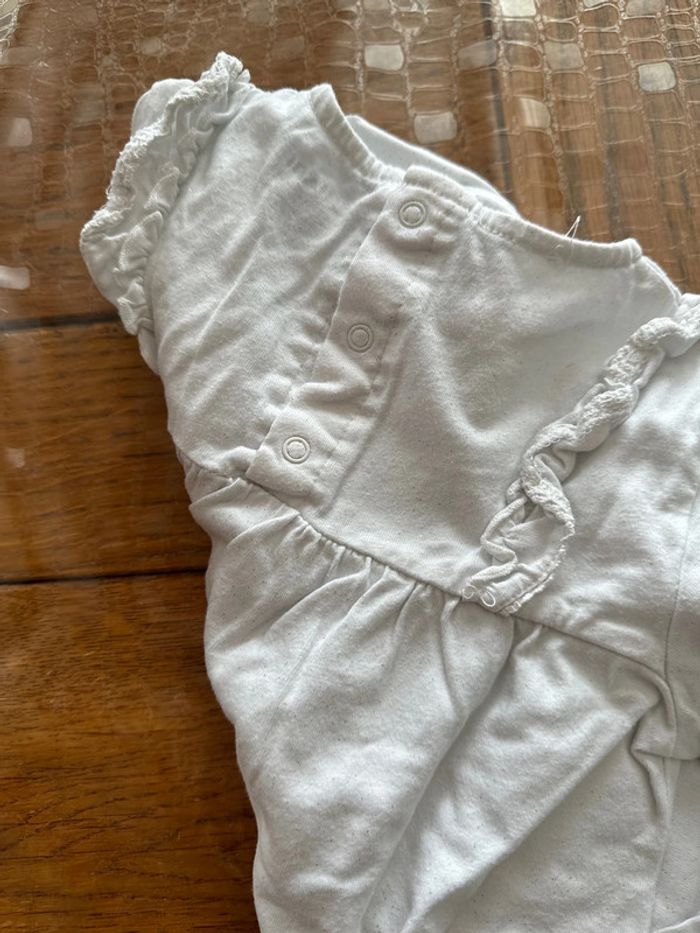 Blouse blanche pailleté - photo numéro 4