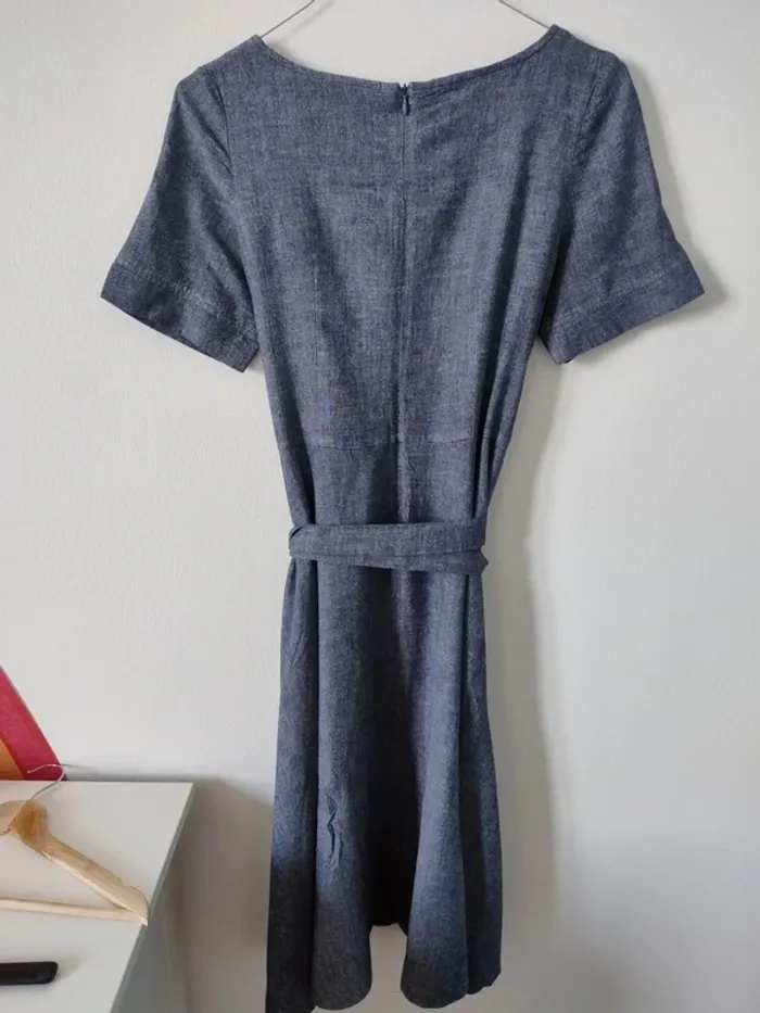 Magnifique robe en jean doux - photo numéro 6