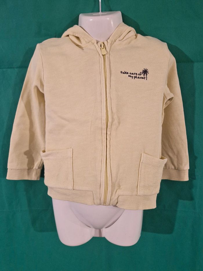 Gilet à capuche zippée 36 mois (90-97 cm) Kiabi