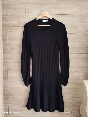 Robe pull Vila noir TS