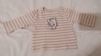 T-shirt ML Disney 3 mois