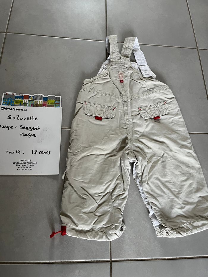 Salopette garçon 18 mois - photo numéro 2