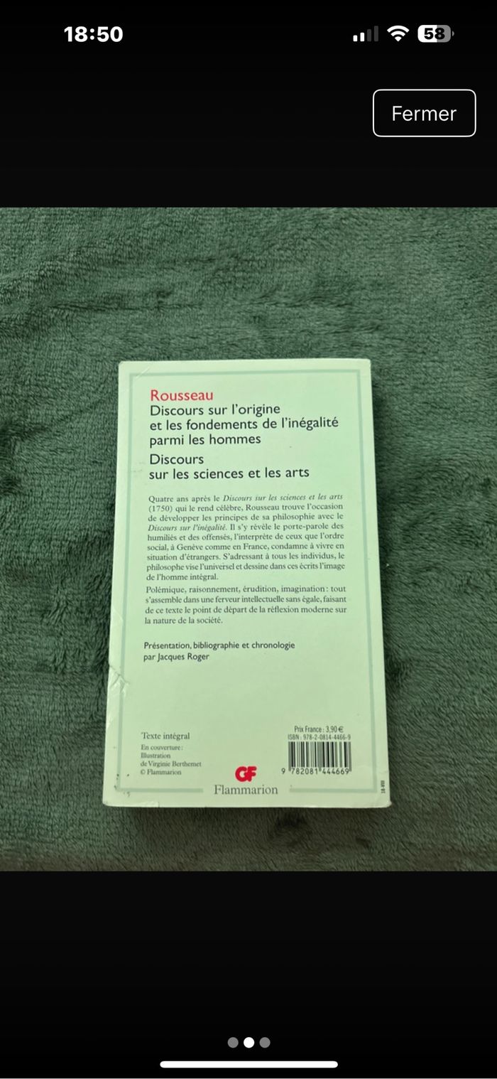 Discours sur l’origine et les fondements de l’inégalité parmi les hommes - photo numéro 2