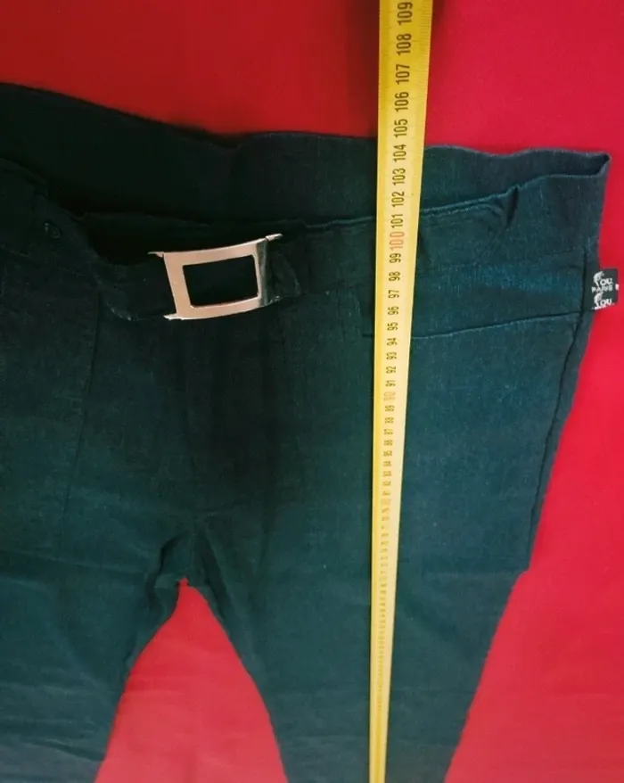 Pantalon taille haute extensible taille 36 - photo numéro 12