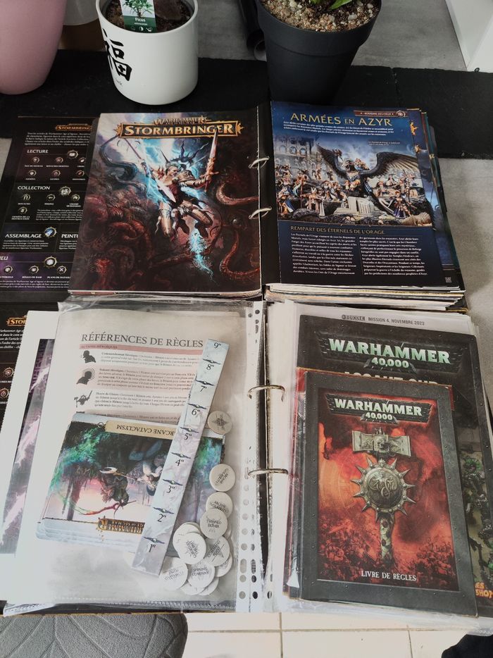 Lot de 2 classeurs Warhammer - photo numéro 7