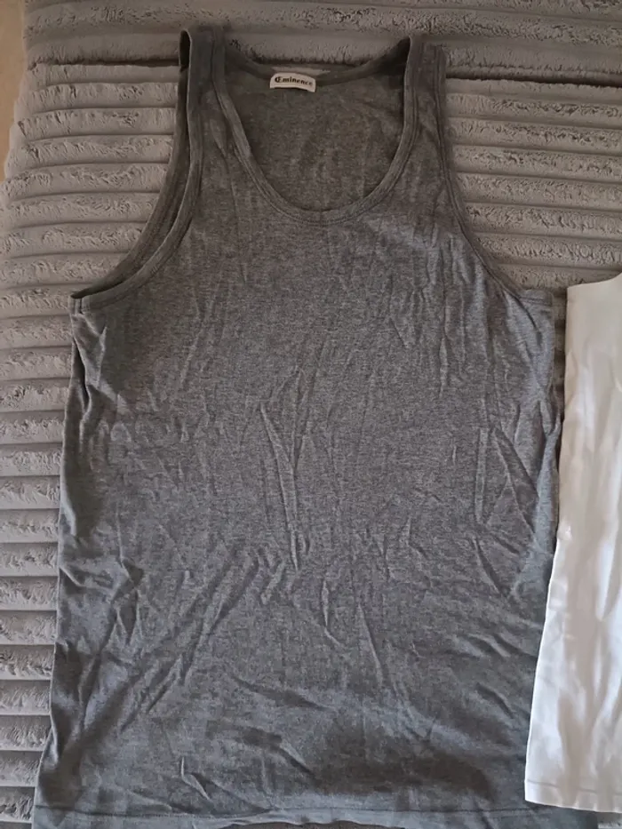 Lot 2 débardeur homme taille m - photo numéro 2