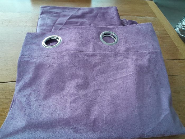 Rideaux violet