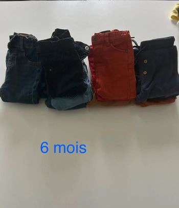 Lot de 12 pantalons 6 mois