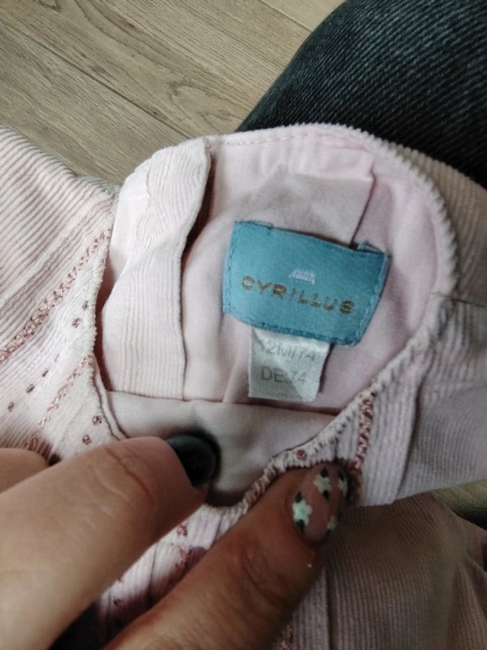 Robe rose clair 12 mois cyrillus - photo numéro 5