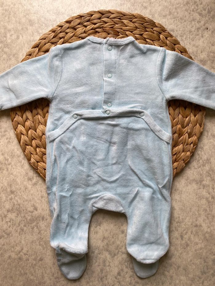 Pyjama grenouillère pomme Kiabi - photo numéro 3