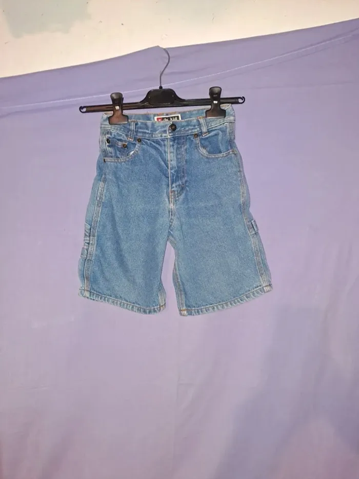 Short en jean 5 ans garçon