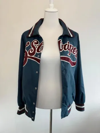 Très rare veste universaitaire type retro Adidas femme 3 stripes taille S très bon état