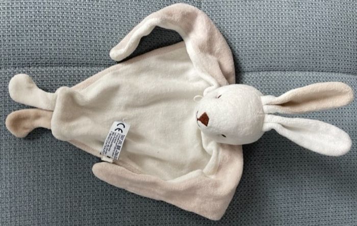Peluche Doudou lapin Made in France Neuf - photo numéro 4
