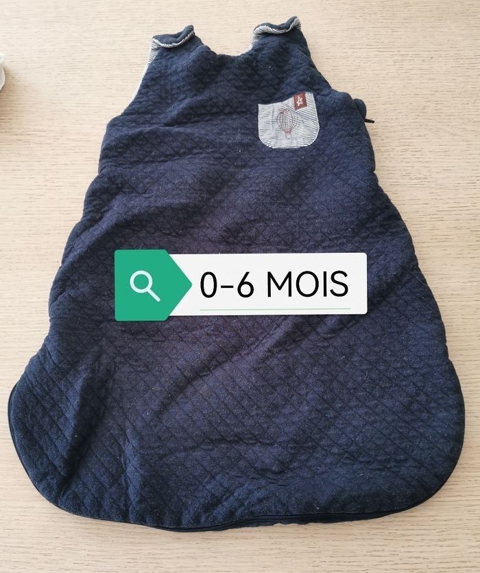 Gigoteuse bleu marine 0-6 mois