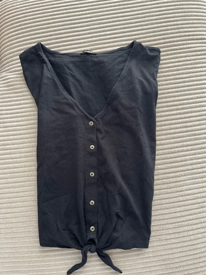 Top chemise court XL