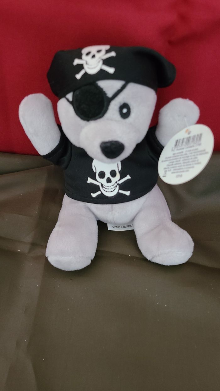 OURS PIRATE EN PELUCHE - photo numéro 5