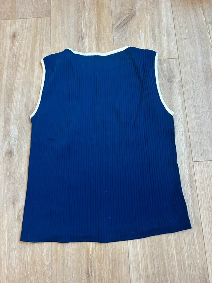 T-shirt bleu - photo numéro 4