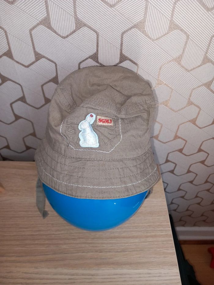 Chapeau Bob vert kaki Sergent Major 6-12 mois Excellent état