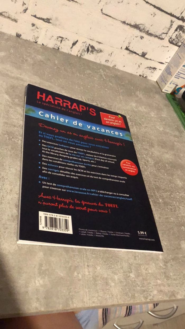 Cahier de vacances Harrap’s Adultes - photo numéro 2