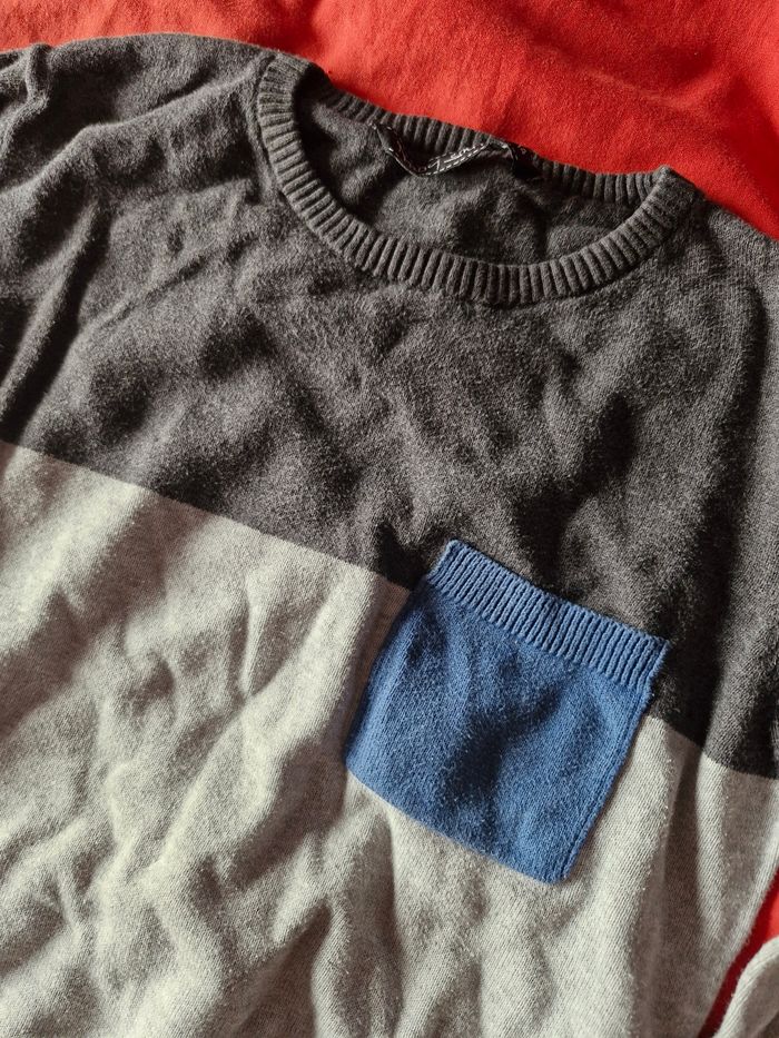 Superbe pull jersey style vintage - photo numéro 2