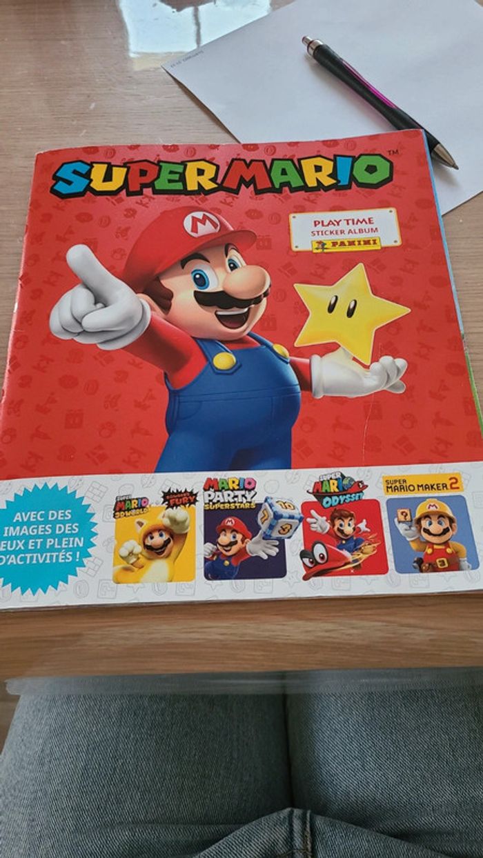 Stickers panini mario - photo numéro 2