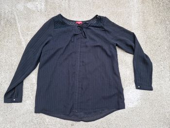 Haut femme taille 42 tissaia noire