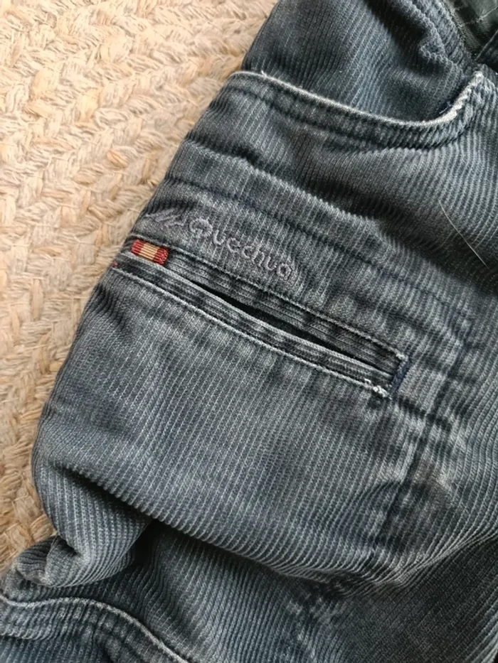 Pantalon polaire bleu Quechua 4 A - photo numéro 5