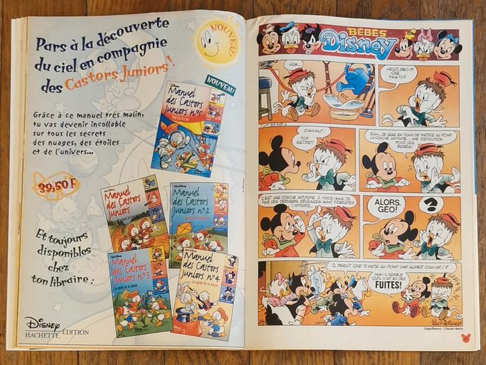 Ancien journal de mickey N°2496 avec 1 plateau de jeu 2000 vintage - photo numéro 11