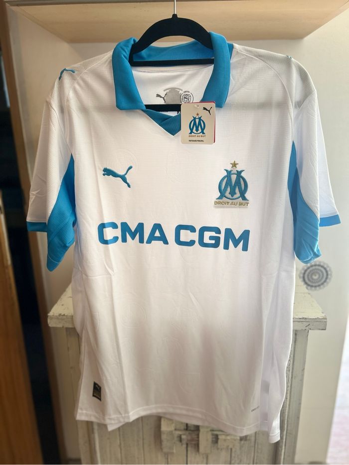 Maillot OM 25/26 Domicile – XL – Haute qualité