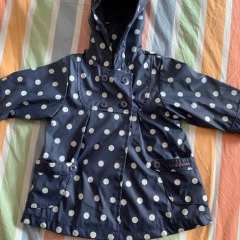 Imperméable alphabet fille 9mois