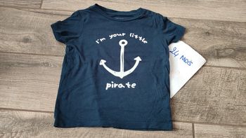 Tshirt manches courtes ancre