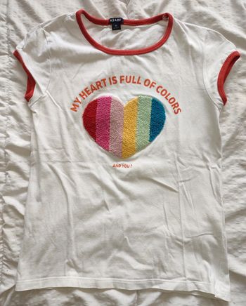 Tee-shirt fille 8 ans / Kiabi