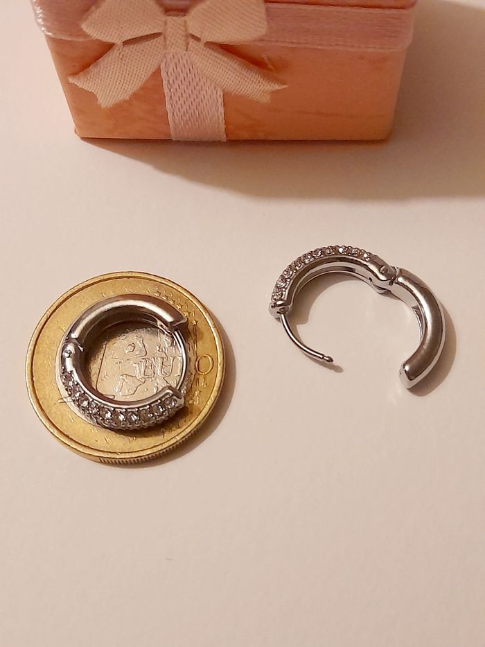 Créoles strass - photo numéro 2