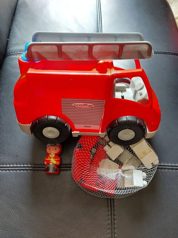 Camion de pompiers ecoiffier