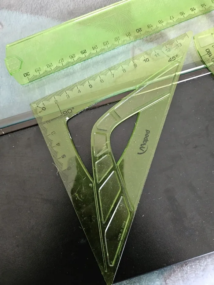 Set de géométrie - photo numéro 3