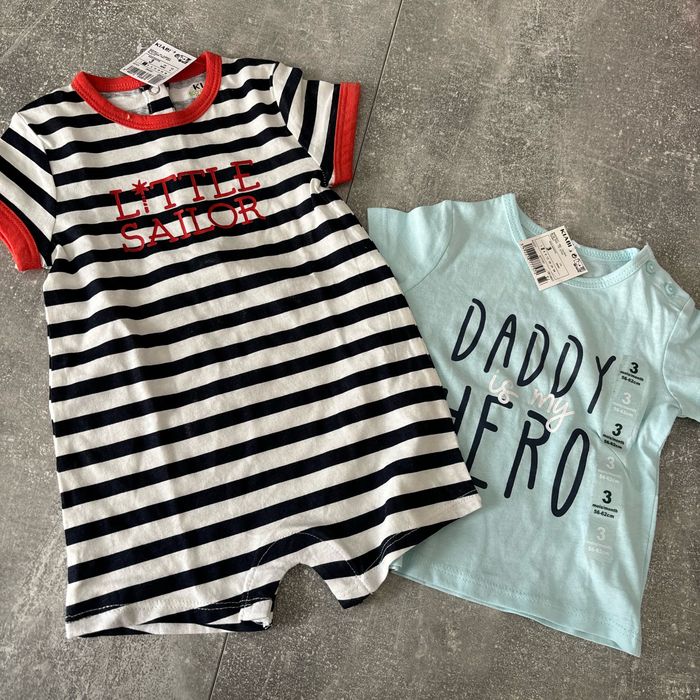 Combishort + tee shirt manche courte